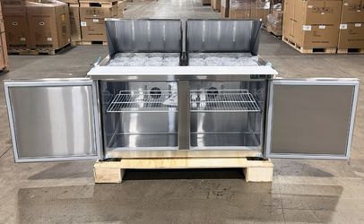 NSF Sandwich Prep Table 60 inches Refrigerator Mega KSR-60BM1