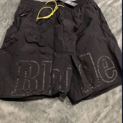 Black on black, Rhude shorts  NY edition XL only