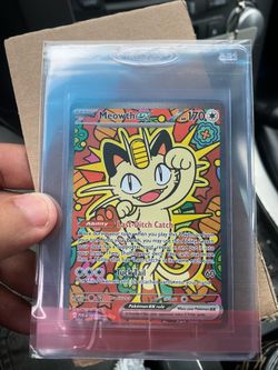 Meowth Ex SIR 121/088 Perfect Order pokèmon card