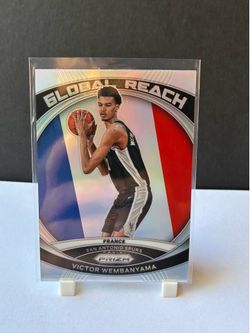 2023 Panini Prizm Global Victor Wembanyama Silver