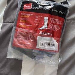 supreme socks black 