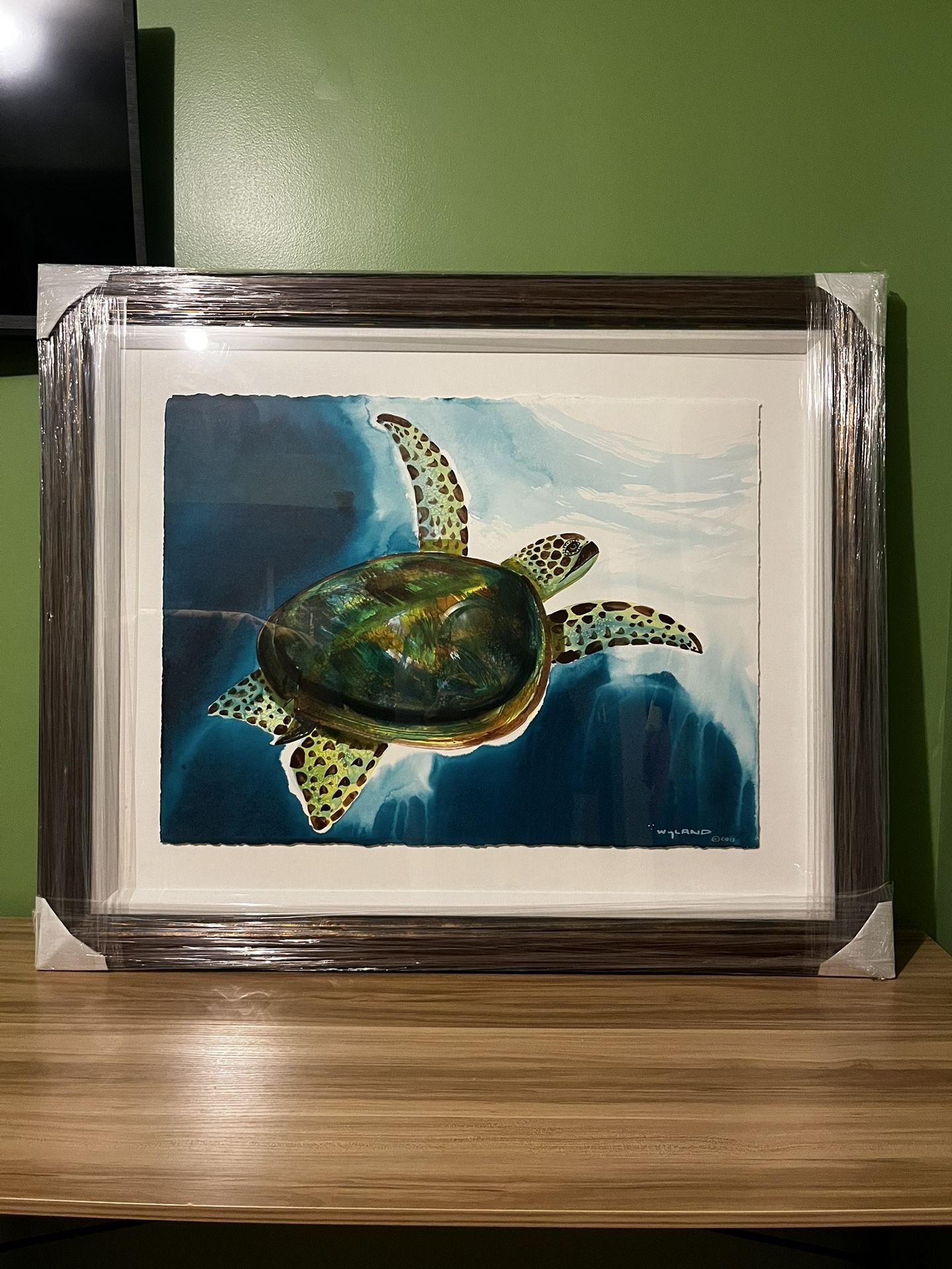 An Original Watercolor By The Famous Wyland