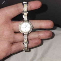 RARE Bulova Swarovski Crystal Ladies Watch