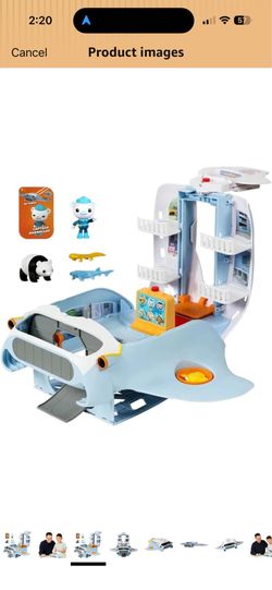 Octonauts - Octoray transforming playset