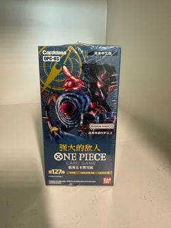 One Piece CCG OPC-03 booster box pillars of strength new sealed