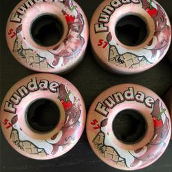 Used Fundae Roller Skate Wheels
