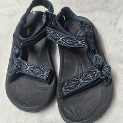 Teva Kids' Hurricane XLT 2 Hiking Sport Sandals Blue Geometric Tribal Size 1