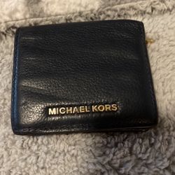 Michael Kors Navy Blue Wallet