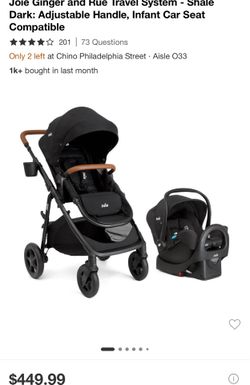 Car seat and stroller