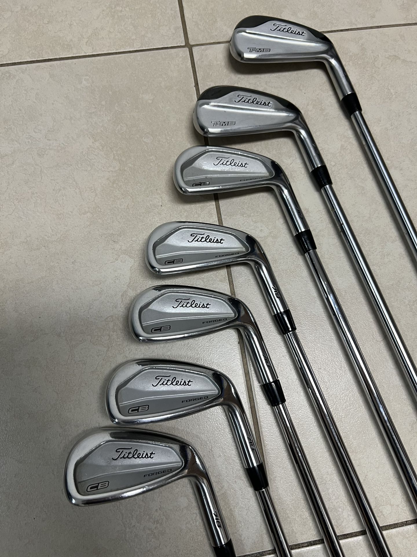Titleist 718 CB And T-MB Irons
