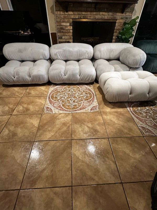 Of White Mario Bellini Designer Sectional