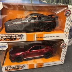 2020 Ford Mustang Shelby GT-500. 1:24 Scale Diecast Collectible Cars. New Unopened. Jada Big Time Muscle. $25.00 each. 