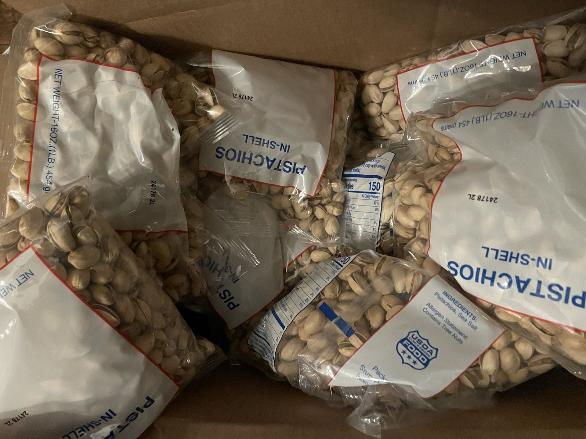 Pistachio Packs Or Box