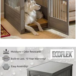 Ecoflex Dog Kennels /Side Tables