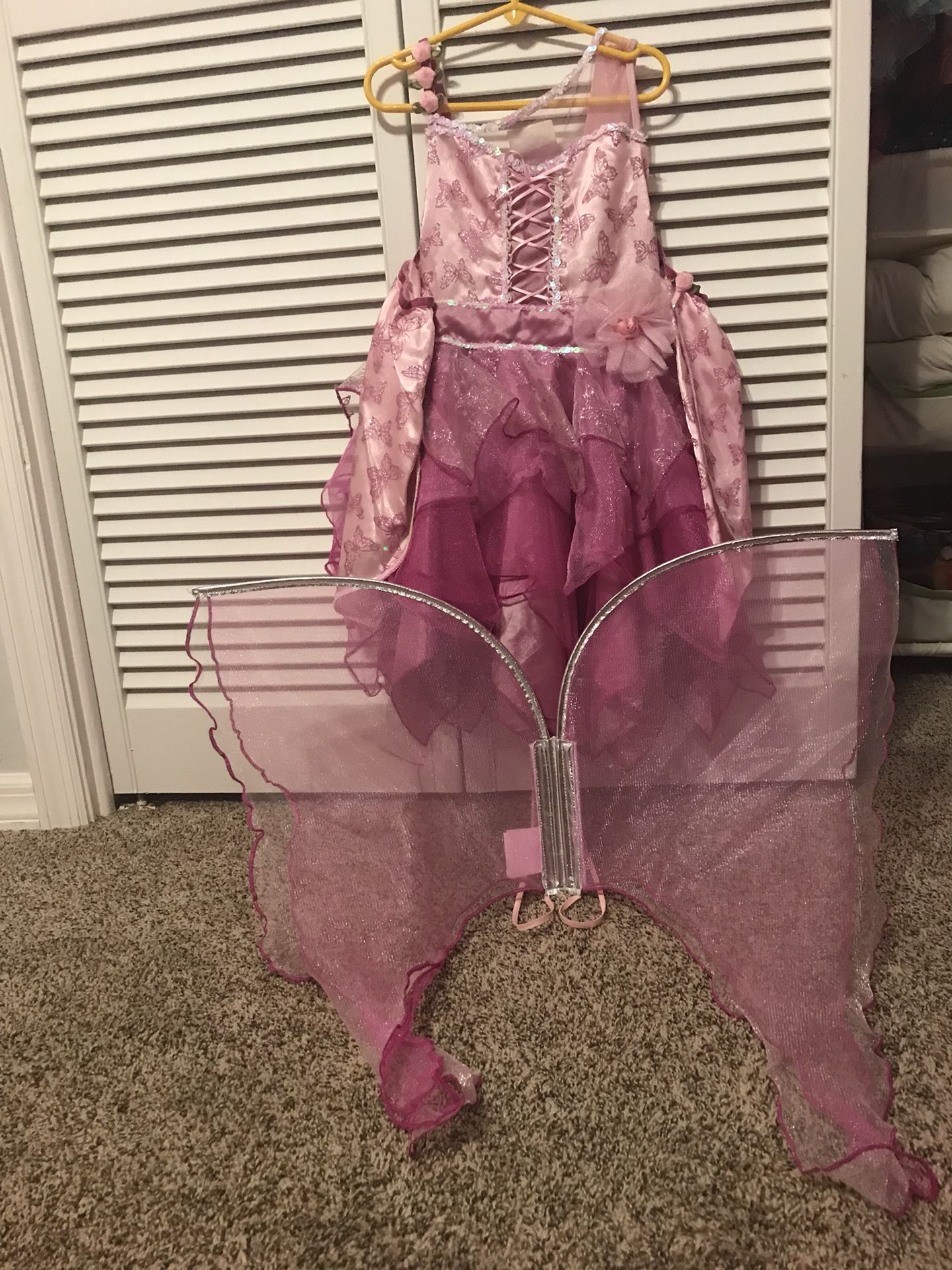 Fairy costume with wings