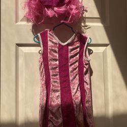 Stephanie LazyTown Girl Kids Halloween Costume Sz 4-6 years