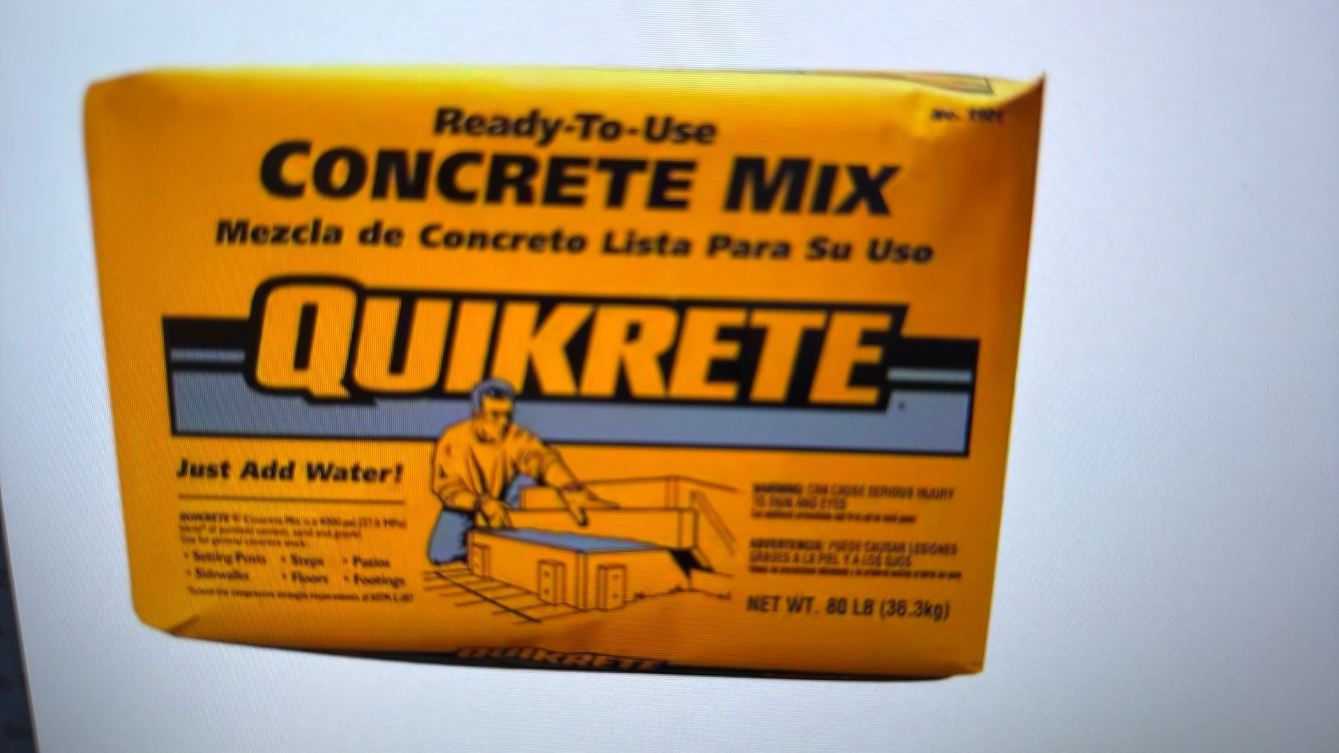 Ready-To-Mix Concrete Mix