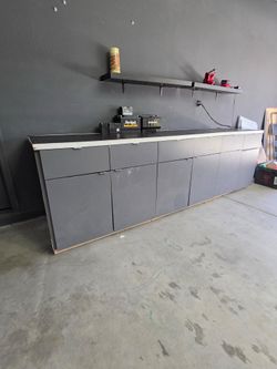 Garage Workbench & storage cabinet