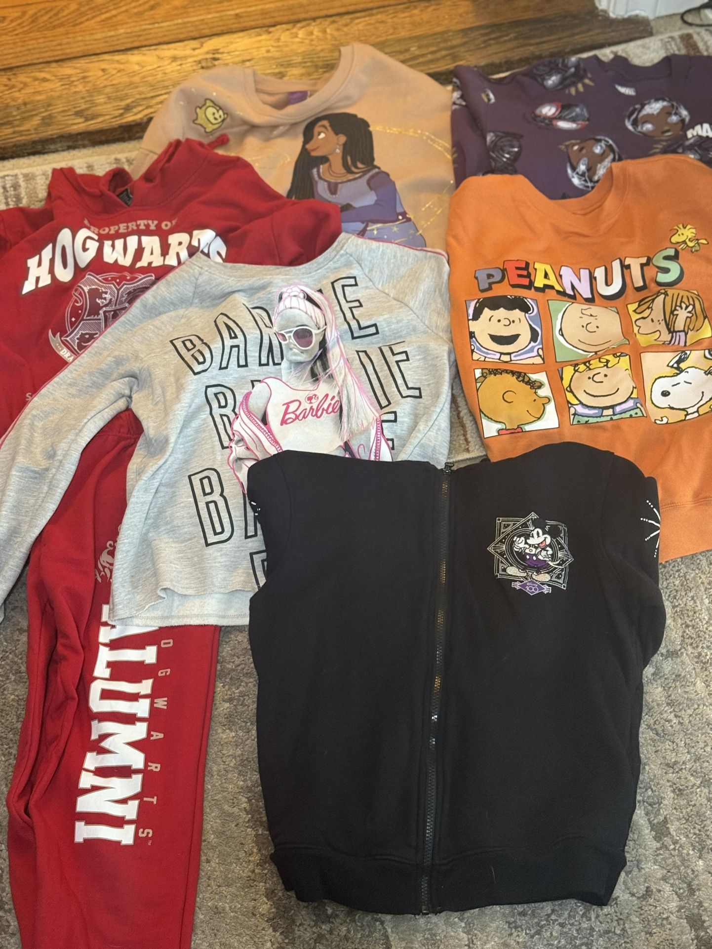 Character sweatshirts (All For $15)