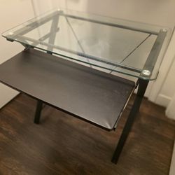 Computer Desk With Slide Out Keyboard 