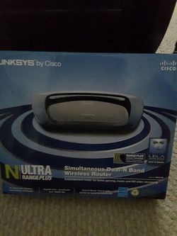 Linksys Cisco N ULTRA RANGE PLUS Wireless Router