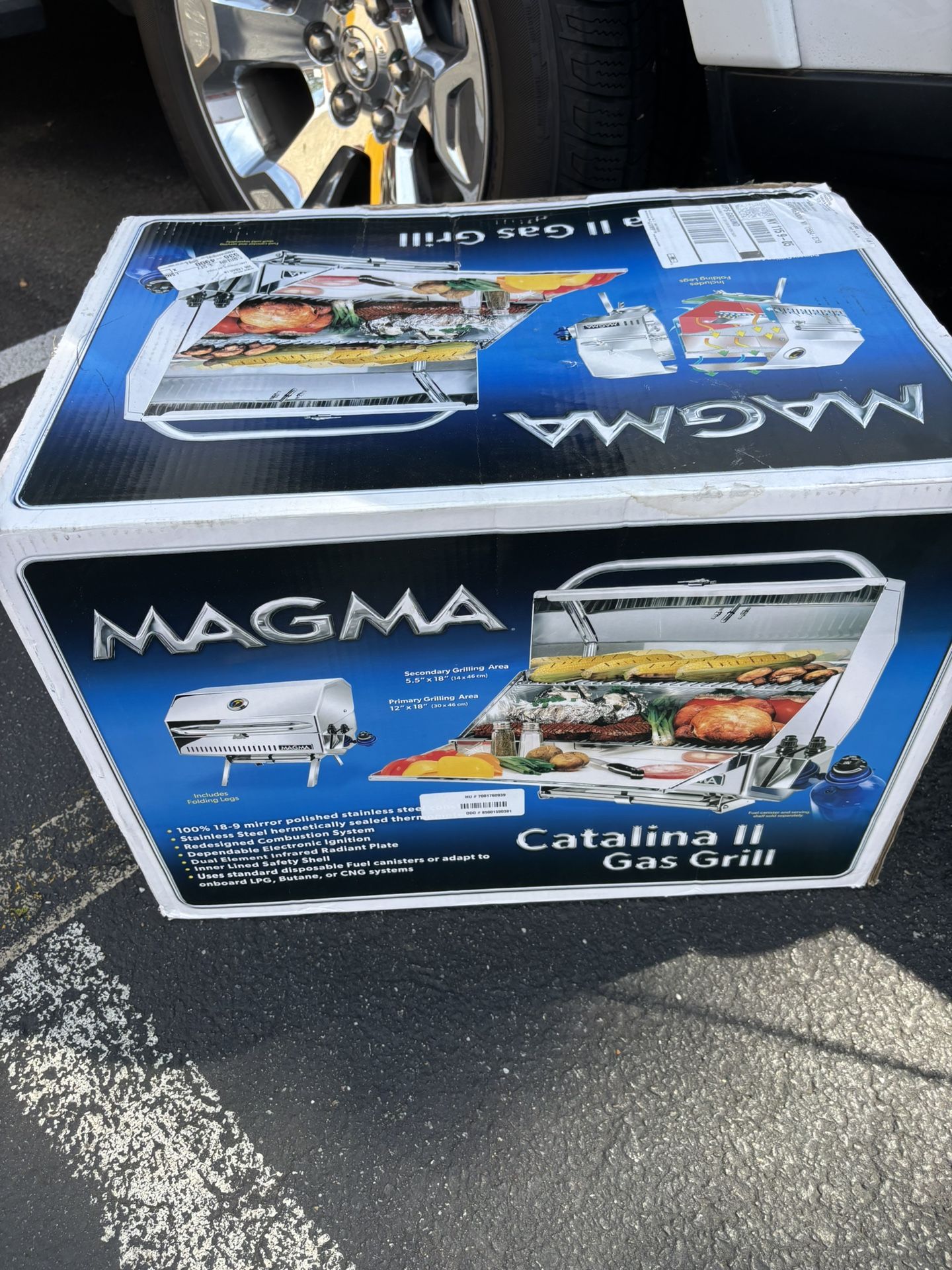 Magma Grill Boat Bbq