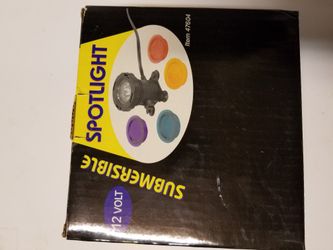 Underwater spotlight