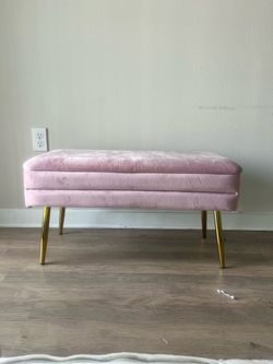 Small bench for sitting or end of bed