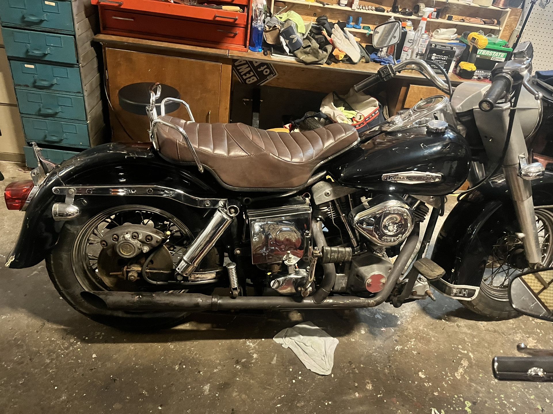 1977 Harley Davidson Flh Shovelhead