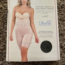 COLUMBIAN POSTURE CORRECTOR FULL BODY SHAPER BRAND NEW!LATGE SIZE