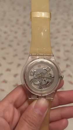 Swatch Originals Gent special GOLDEN JELLY 