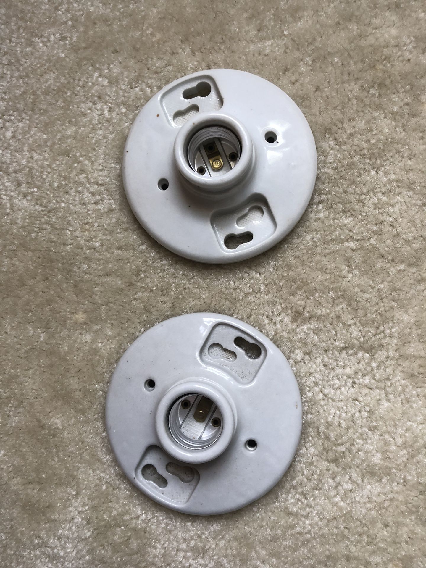 Porcelain light Sockets