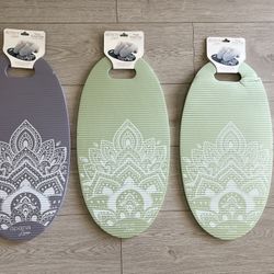 New Yoga Knee Mat Set Of 3