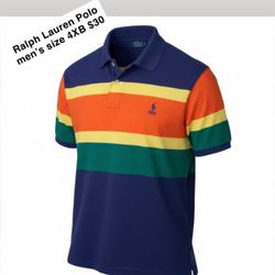 Ralph Lauren Polo Shirt Men’s Size 4XB $30 Worn 1 Time 
