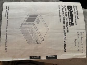 Kenmore room air conditioner