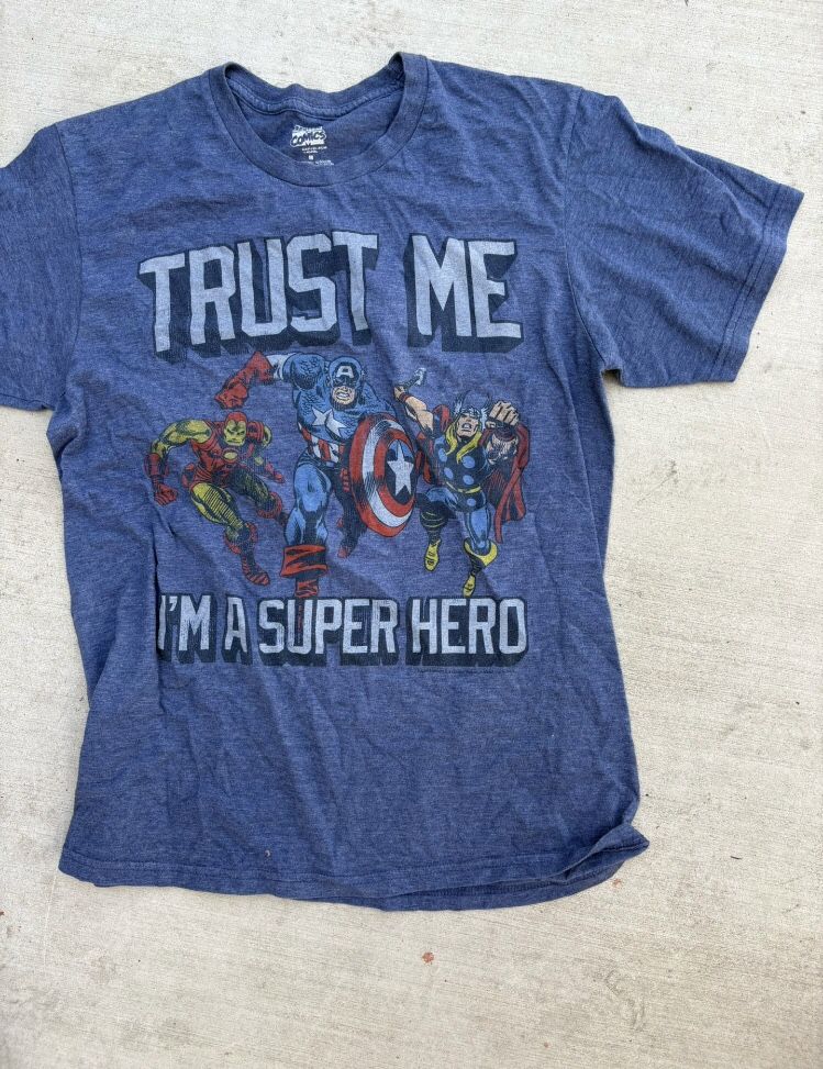 Super Hero T Shirt Marvel Comics