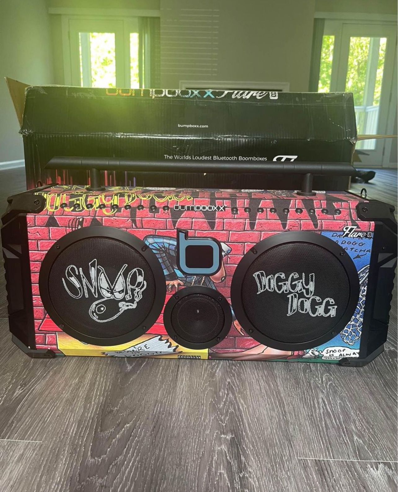 Limited Edition Doggystyle Bumpboxx Flare 8 Bluetooth Boombox