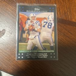 Peyton Manning  / Colts Win Super Bowl XLI