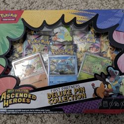 Pokémon Mega Evolution Ascended Heroes Deluxe Pin Collection Lot X2