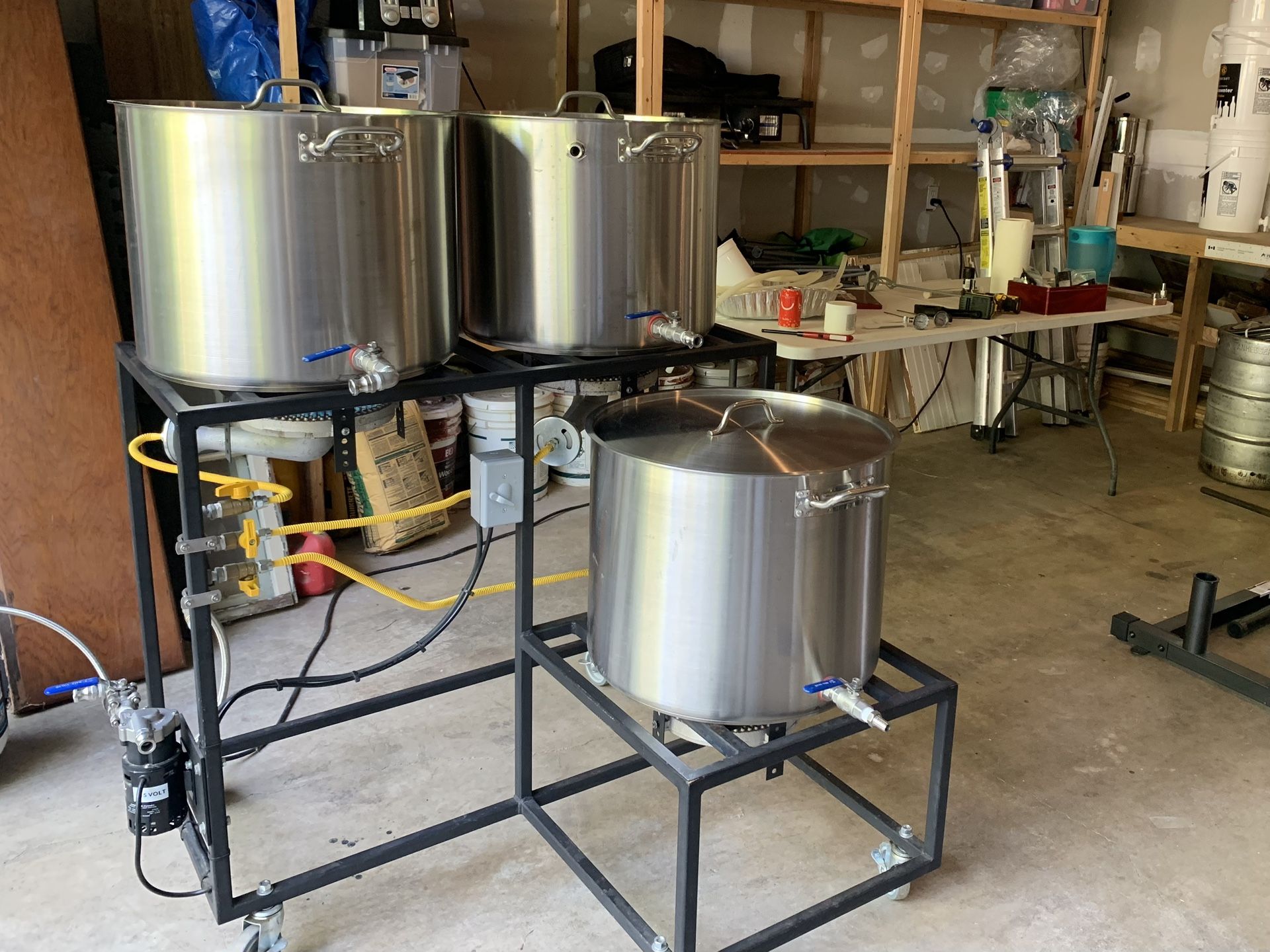 1/2 Barrel (15.5 gallon) Homebrew System