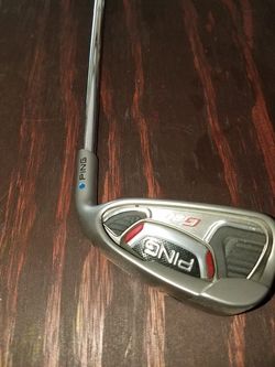 Ping G20 7 iron blue dot, stiff flex