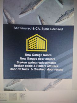 Garage door Springs ,service and Motors