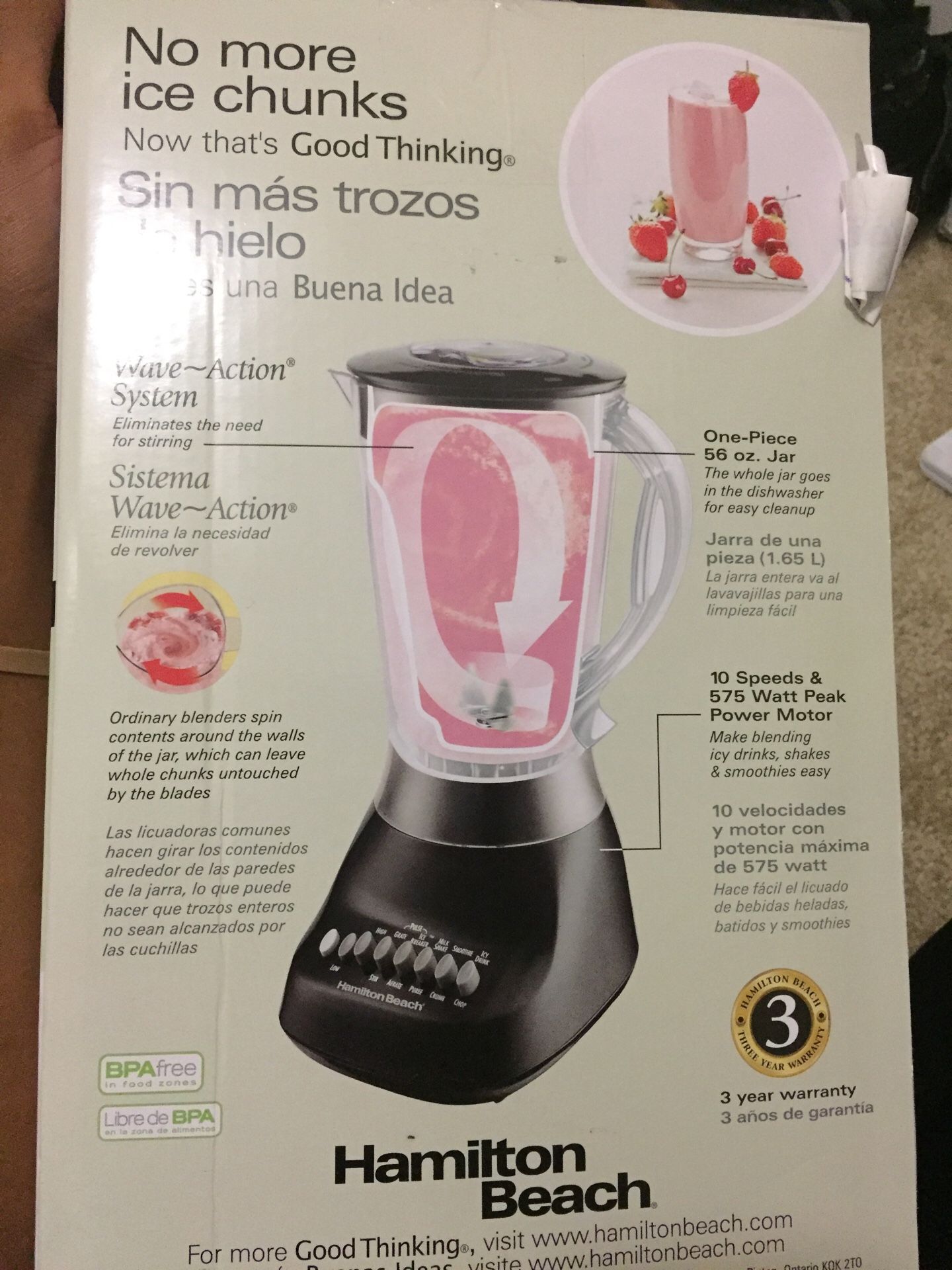 BRAND NEW HAMILTON BEACH WAVE CRUSHER BLENDER for Sale in Grayland, WA -  OfferUp