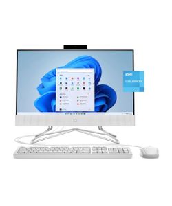 HP ALL IN ONE DESKTOP 22" INTEL CELERON 
