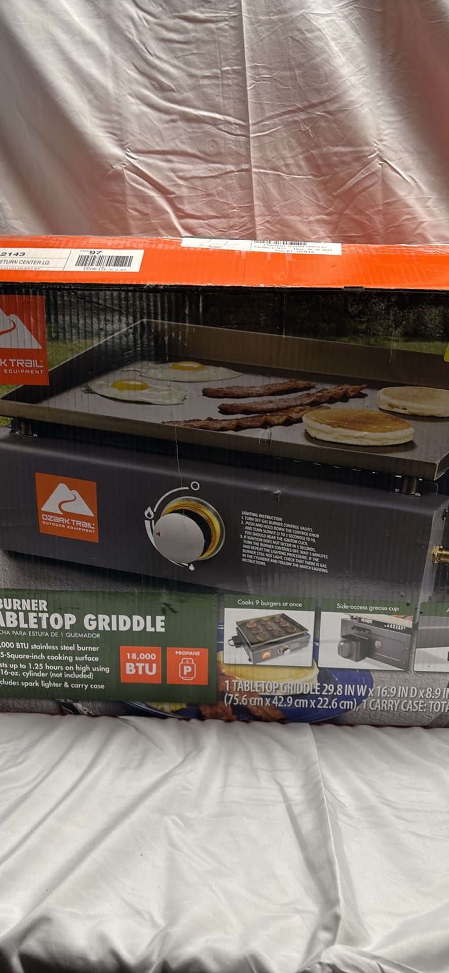 Table Top Griddle