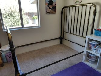 Antique Brass Bed