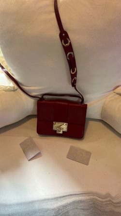 Jimmy Choo purse  maroon / red