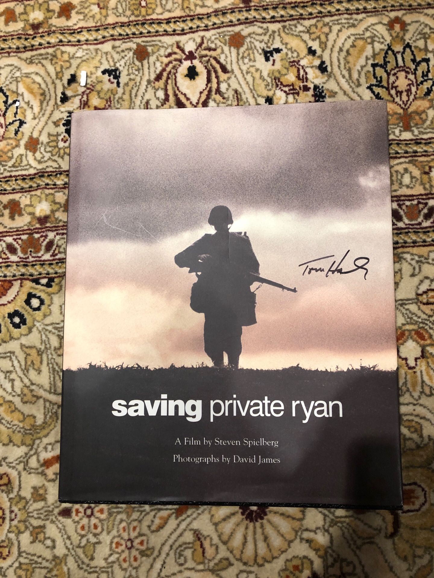 Signed Tom Hanks book