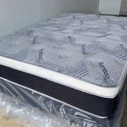 Full Euro Bamboo Orthopedic Mattress!!