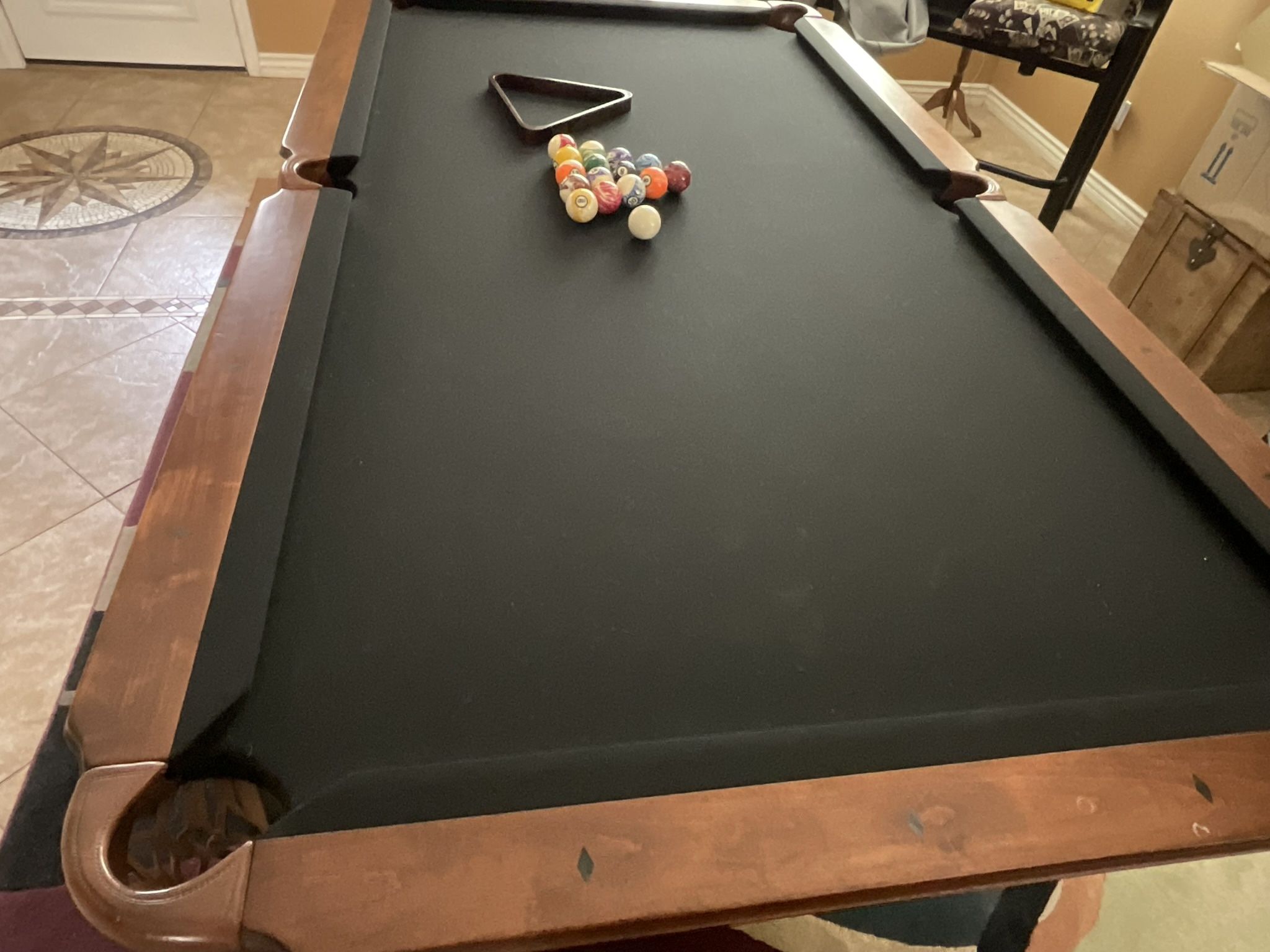 Complete Billards Game Room With Accessories